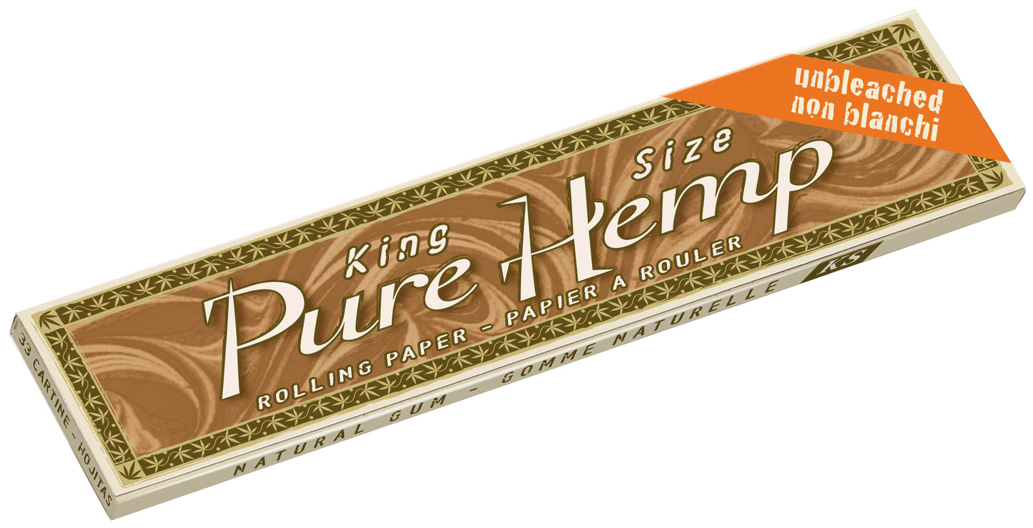 PURE HEMP KING SIZE UNBLEACHED
