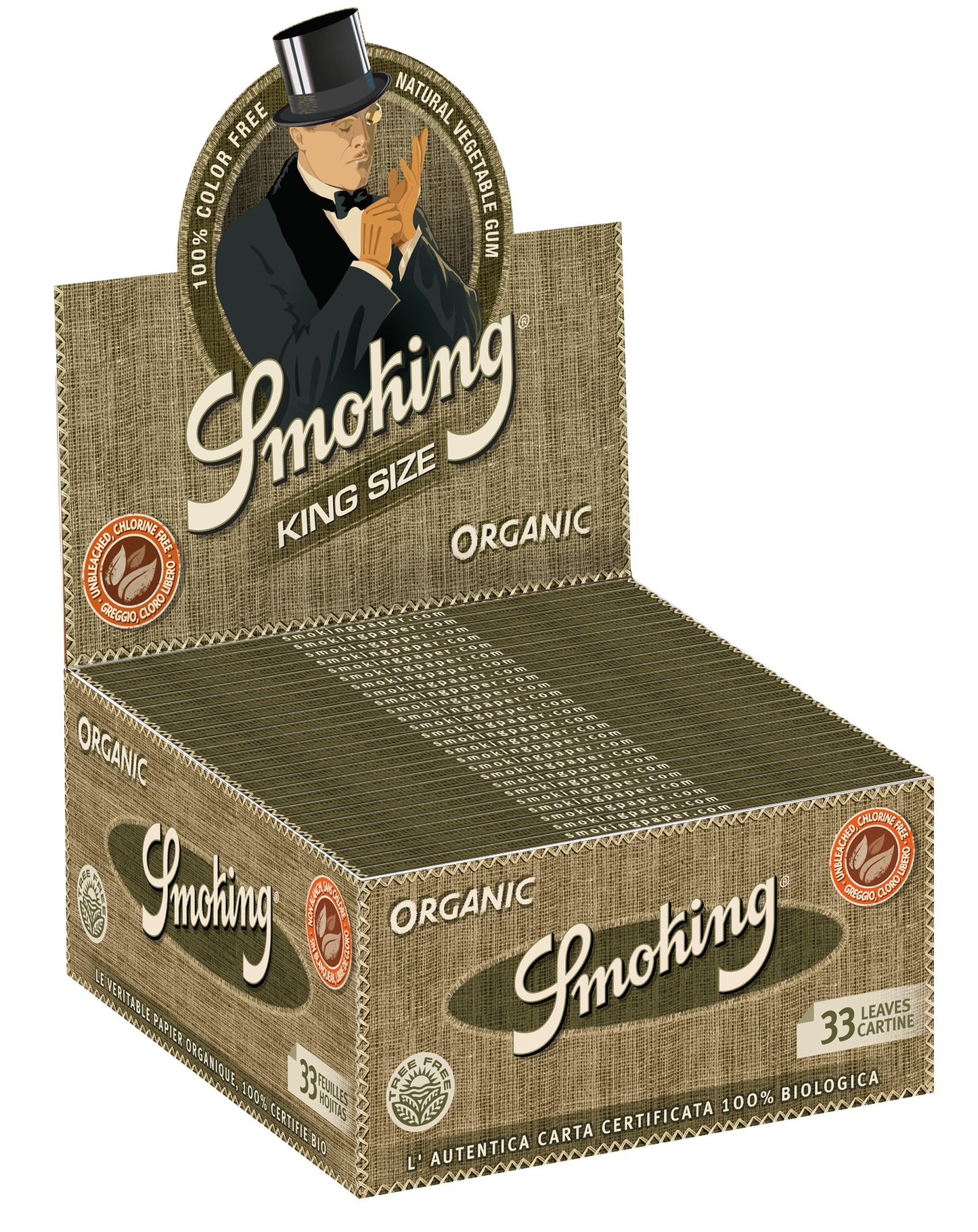 SMOKING KING SIZE ORGANIC