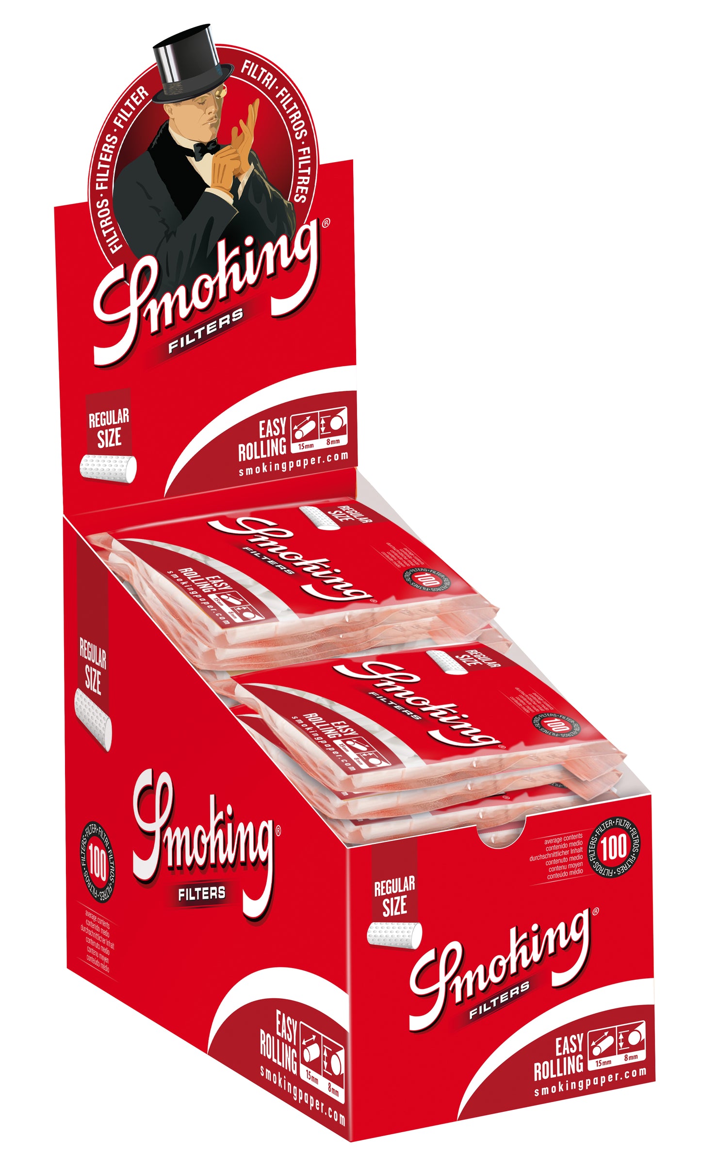 SMOKING PRE-CUT FILTERS, REGULAR
