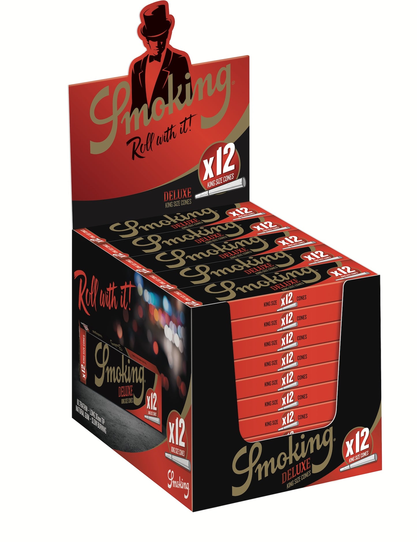 SMOKING CONES 12 STK
