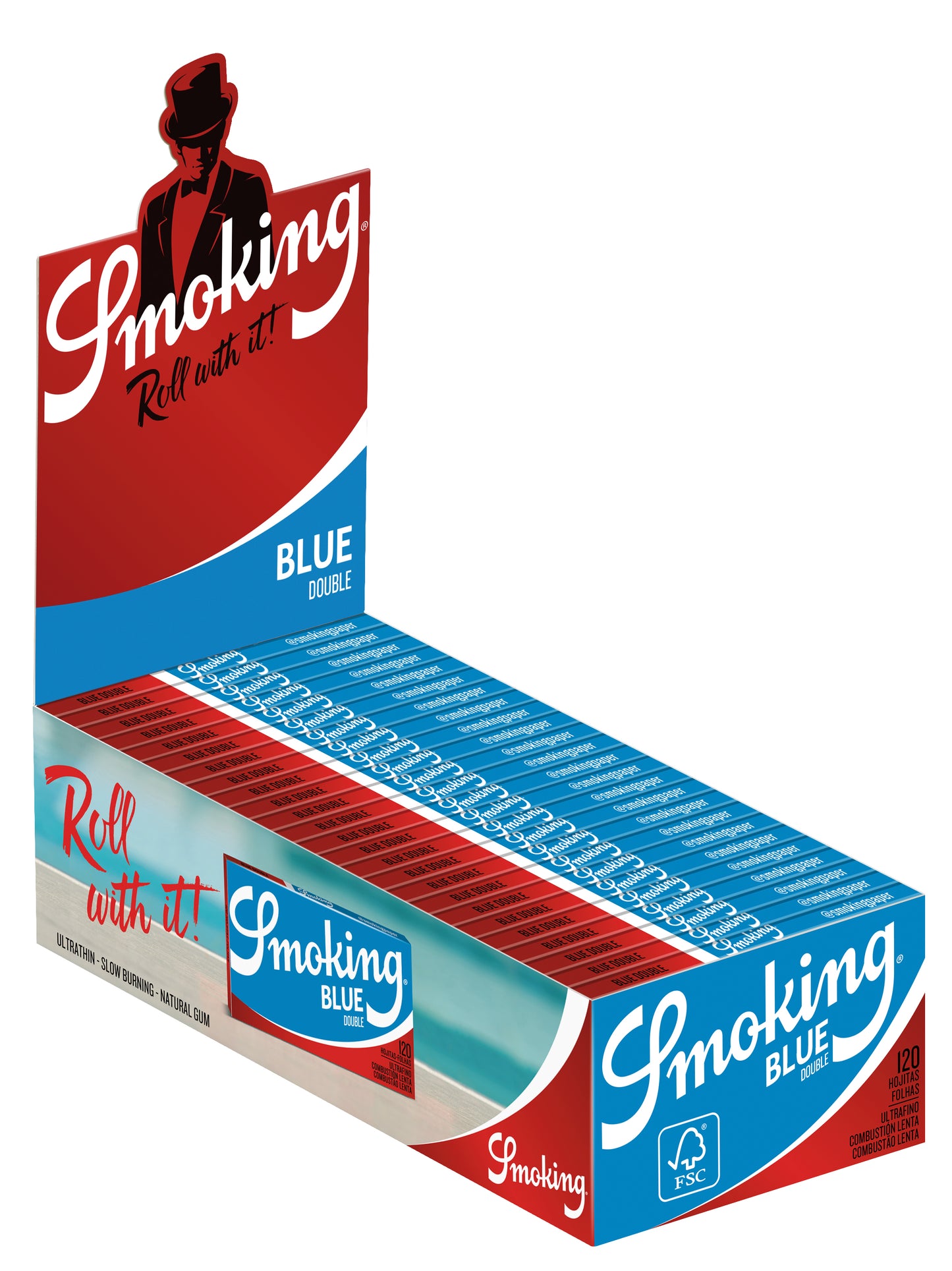 SMOKING REGULAR BLUE DOUBLE WINDOW