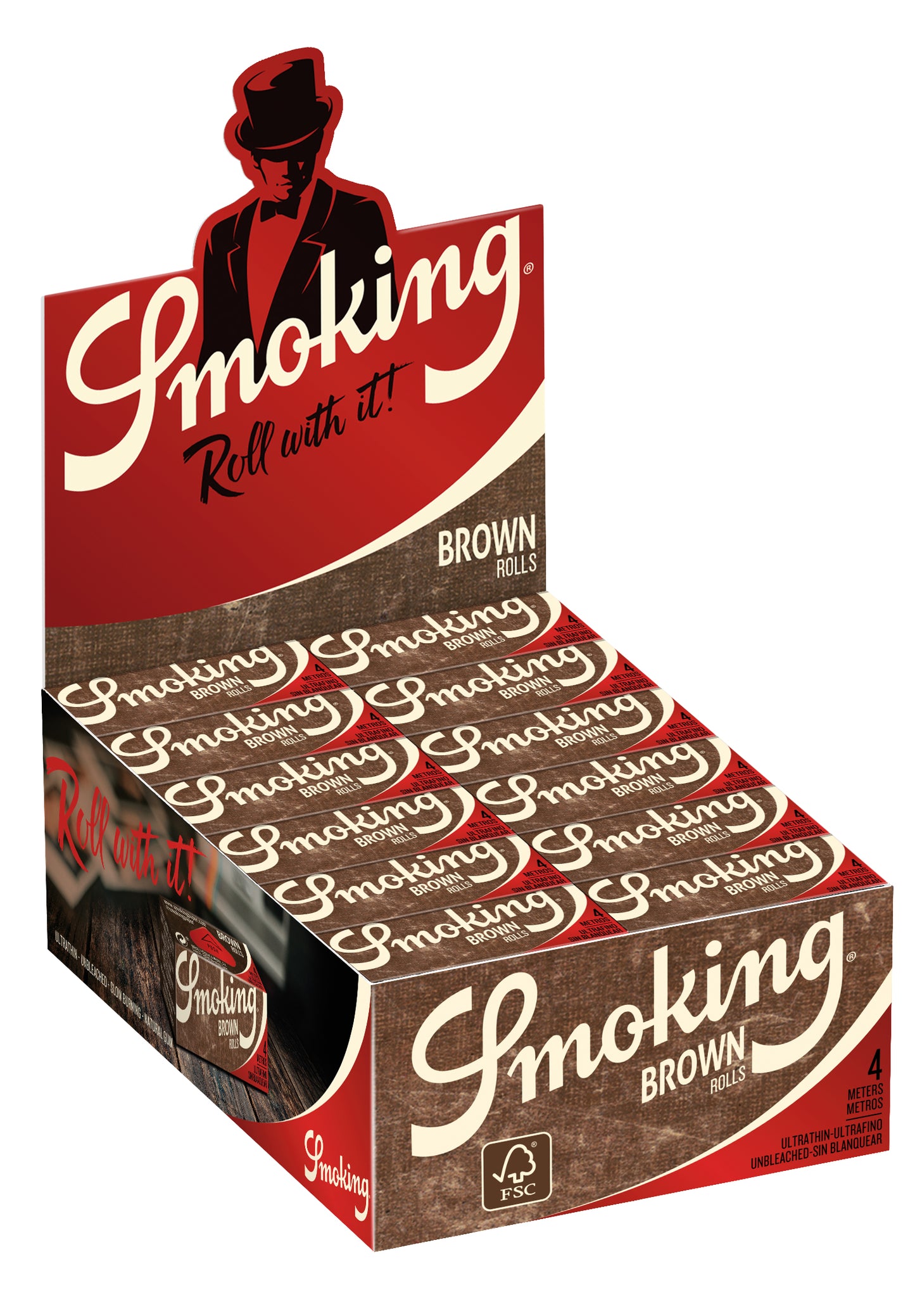 SMOKING ROLLS BROWN