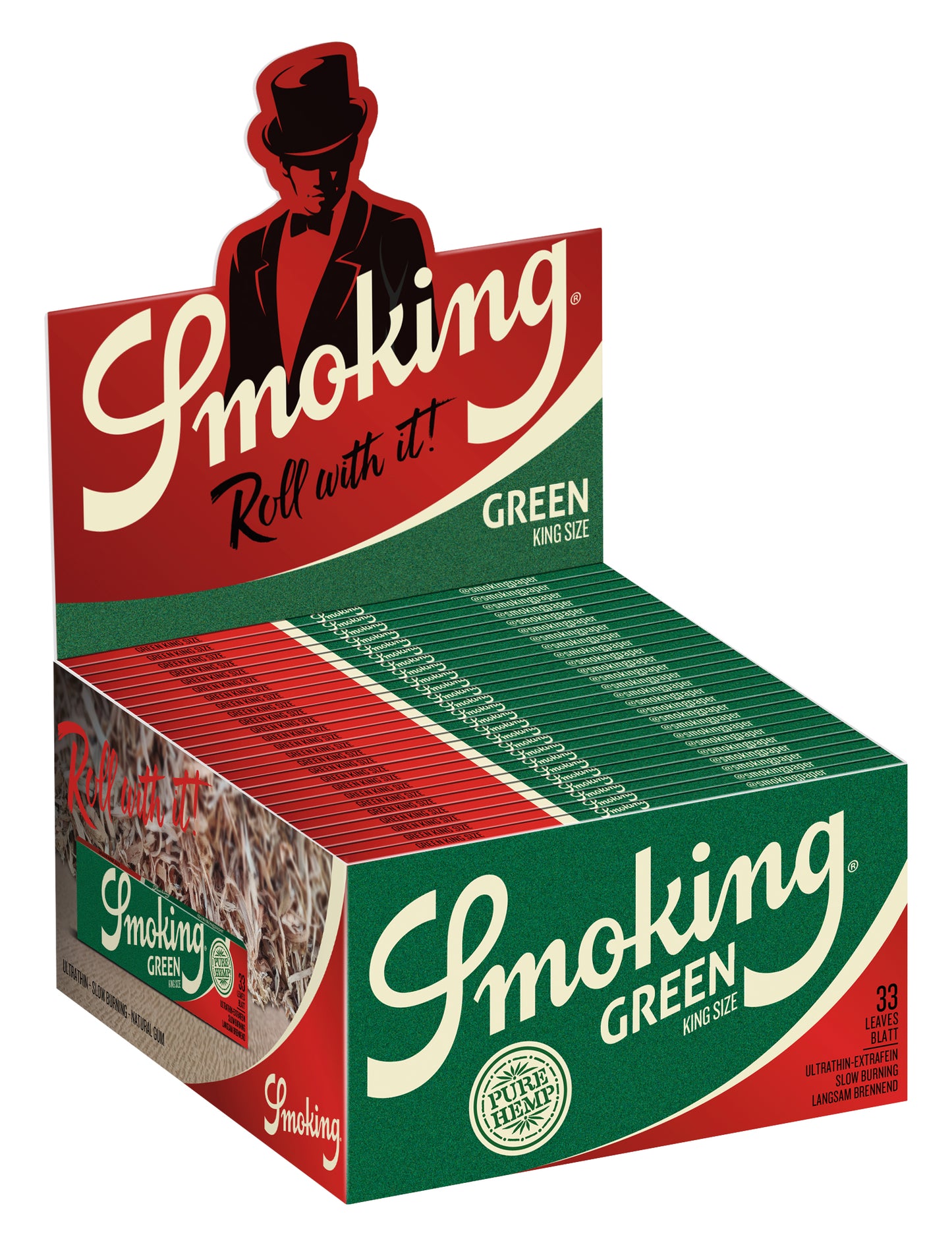 SMOKING KING SIZE GREEN