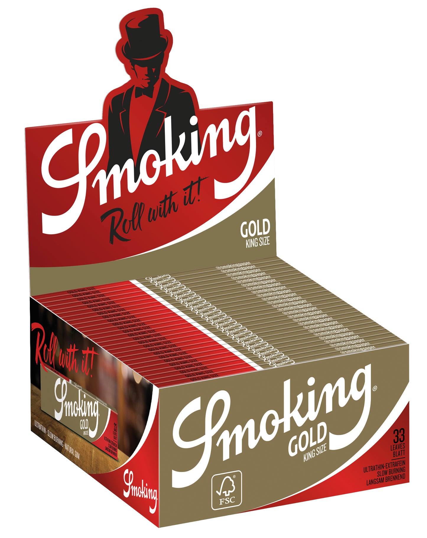 SMOKING KING SIZE GOLD