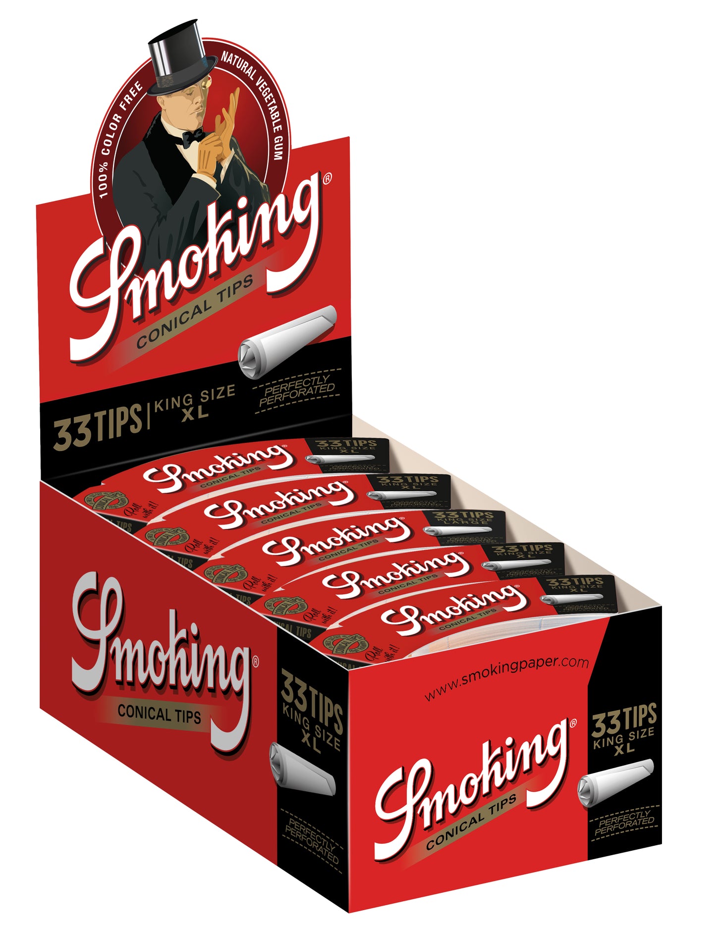 SMOKING CONICAL TIPS, XL
