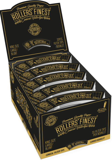 ROLLERS' FINEST FILTERTIPS, KING SIZE LARGE BOOKLET