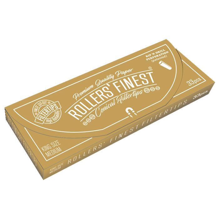 ROLLERS' FINEST FILTERTIPS, KING SIZE MEDIUM BOOKLET - MAGNET PACK