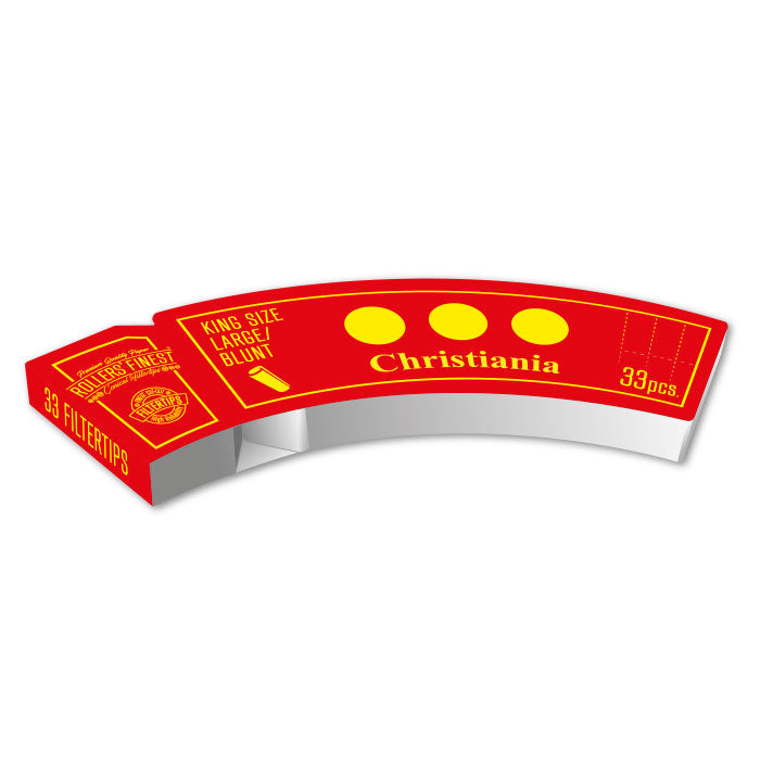 ROLLERS' FINEST FILTERTIPS, KING SIZE LARGE BOOKLET - CHRISTIANIA